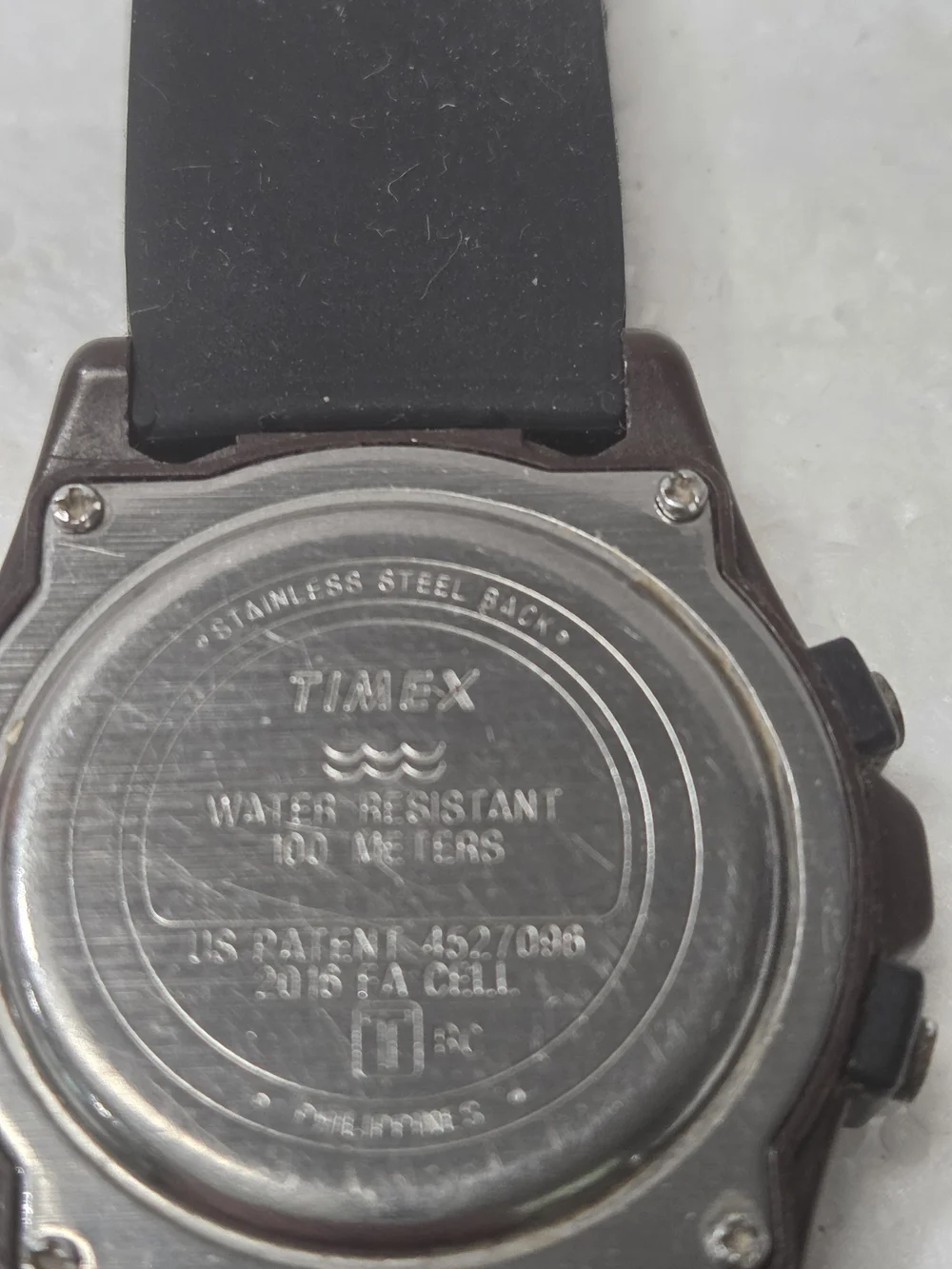 Timex resin wear gold